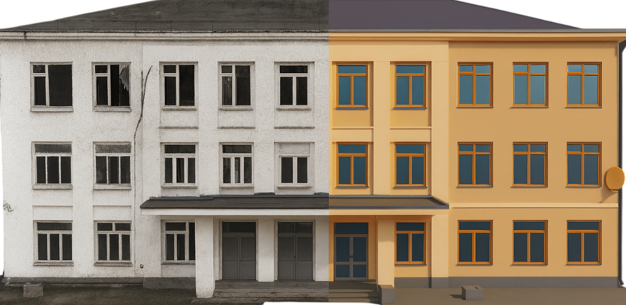 Создание BIM модели фасадов